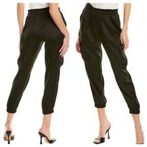 New Ramy Brook Lance Pull-On Black Pants NWT Size Small = 2 - 4 US